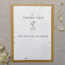Load image into Gallery viewer, thank you teacher card