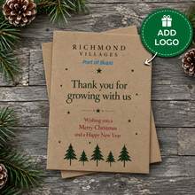 Load image into Gallery viewer, <strong>Personalised Branded Christmas Seed Packets</strong>