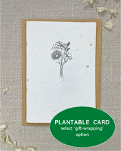 Load image into Gallery viewer, Plantable Cornflower Seed Heart