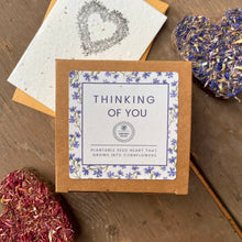 Load image into Gallery viewer, Sympathy Seed Gift Cornflower Heart
