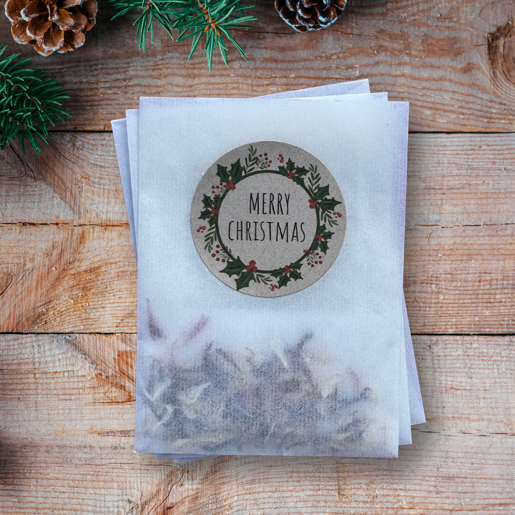 Merry Christmas Seed Packets