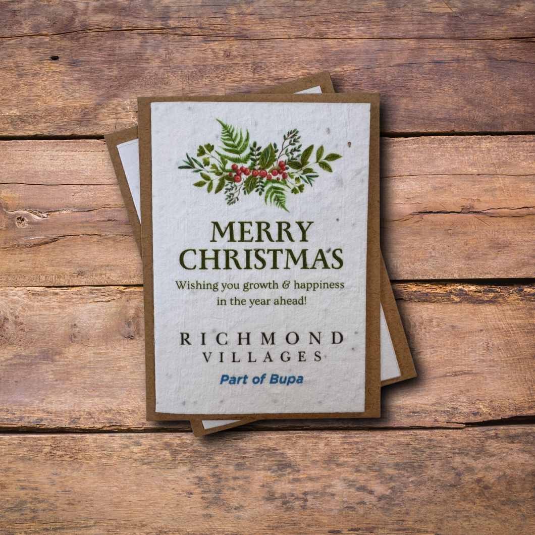 Christmas Seed Card - Personalised