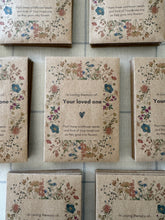 Load image into Gallery viewer, seed packet funeral favours

