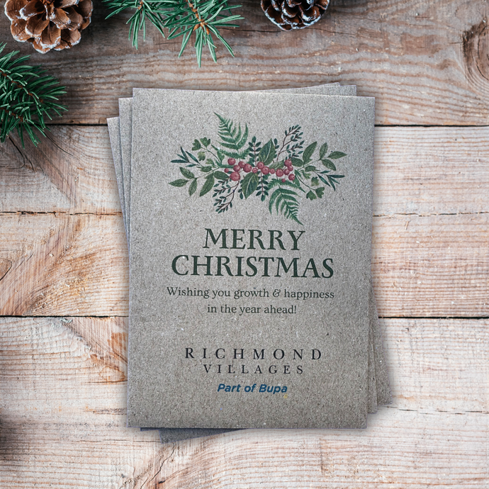 christmas seed packets thank you