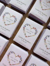 Load image into Gallery viewer, personalised seed packets for weddings 
